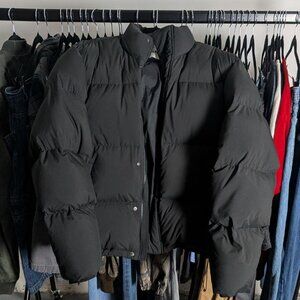 DESIGNER Korean Insilence ripstop puffer like new